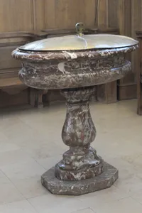 Baptismal font of Église Saint-Martin (Meudon)