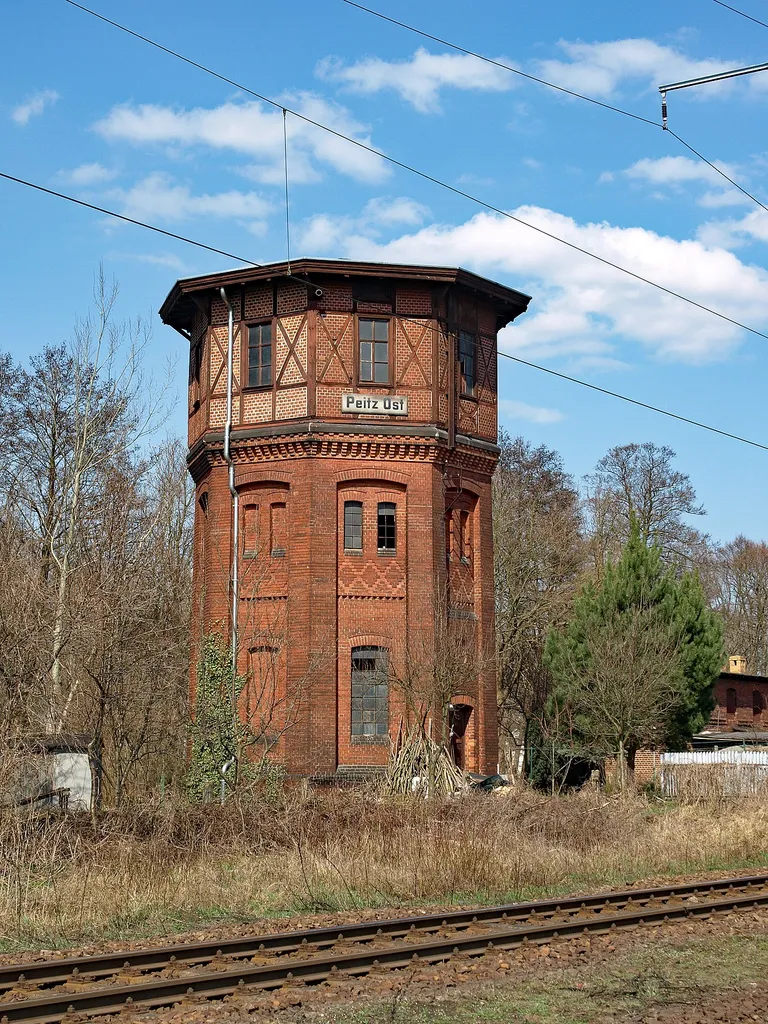 Wasserturm Bahnhof Peitz Ost