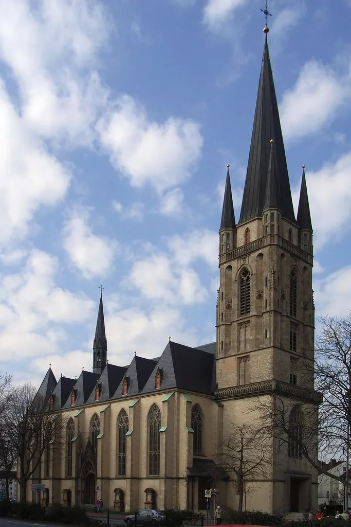 Paderborn, Germany: Sacred Heart church
