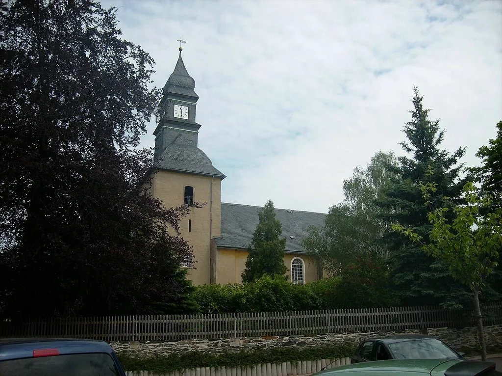 Pappendorf church (Striegistal, Mittelsachsen district, Saxony)
