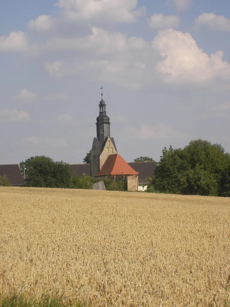Church in Großmecka near Altenburg/Thuringia