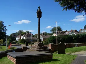 Churchyard cross approximately 5 metres to west of Church of St Bartholomew