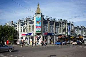 House of the merchant Troshin (Sovetskaya street 48, Orenburg)