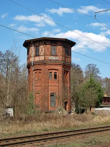 Wasserturm Bahnhof Peitz Ost