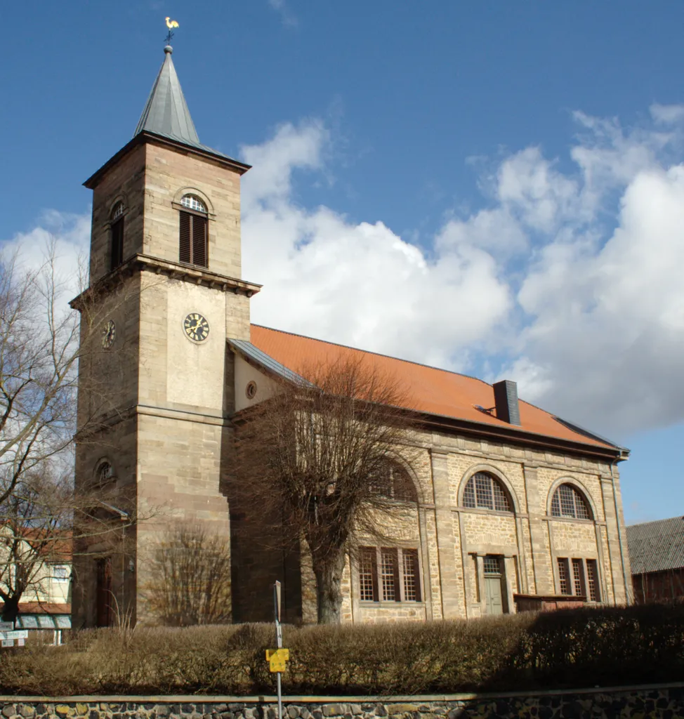 Church in Maar, Lauterbach, Hesse, Germany