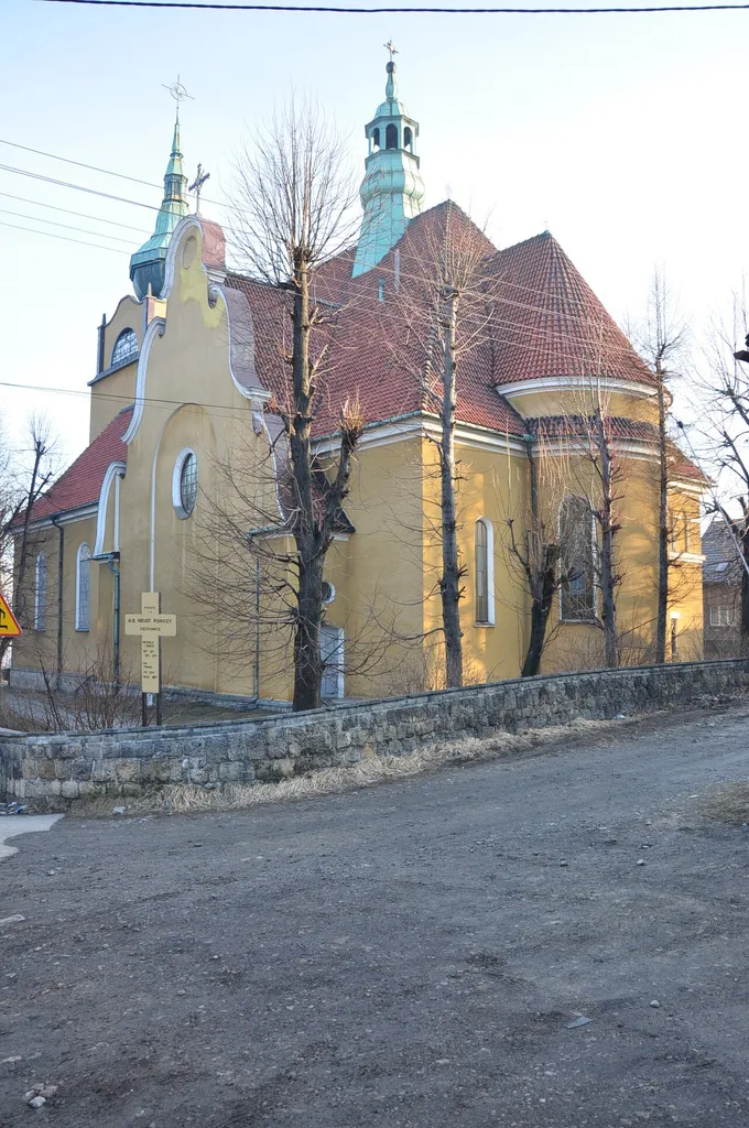 Jaworzno Ciężkowice. Kościół parafialny pw. Matki Bożej Nieustającej Pomocy.