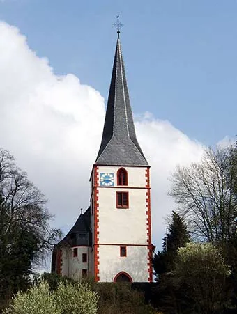 Die Bergkirche in Bensheim-Auerbach