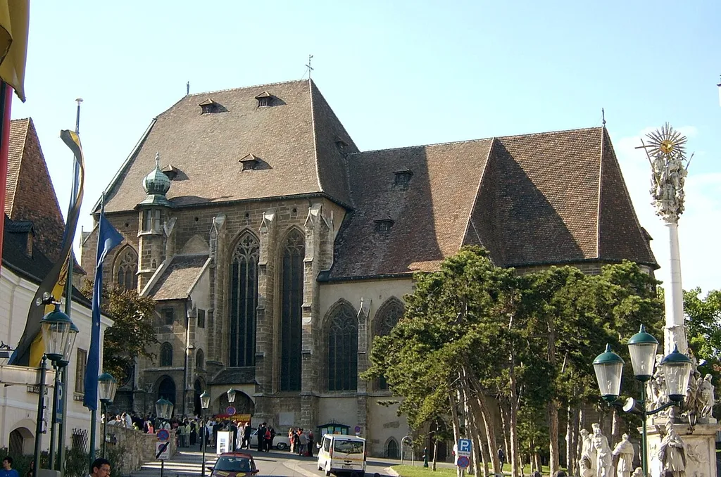 Church in Perchtoldsdorf near Vienna in Lower Austria