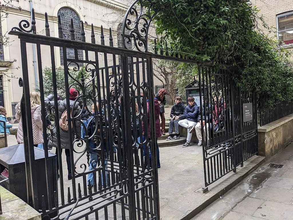 Gateway to Yard of Church of St Peter