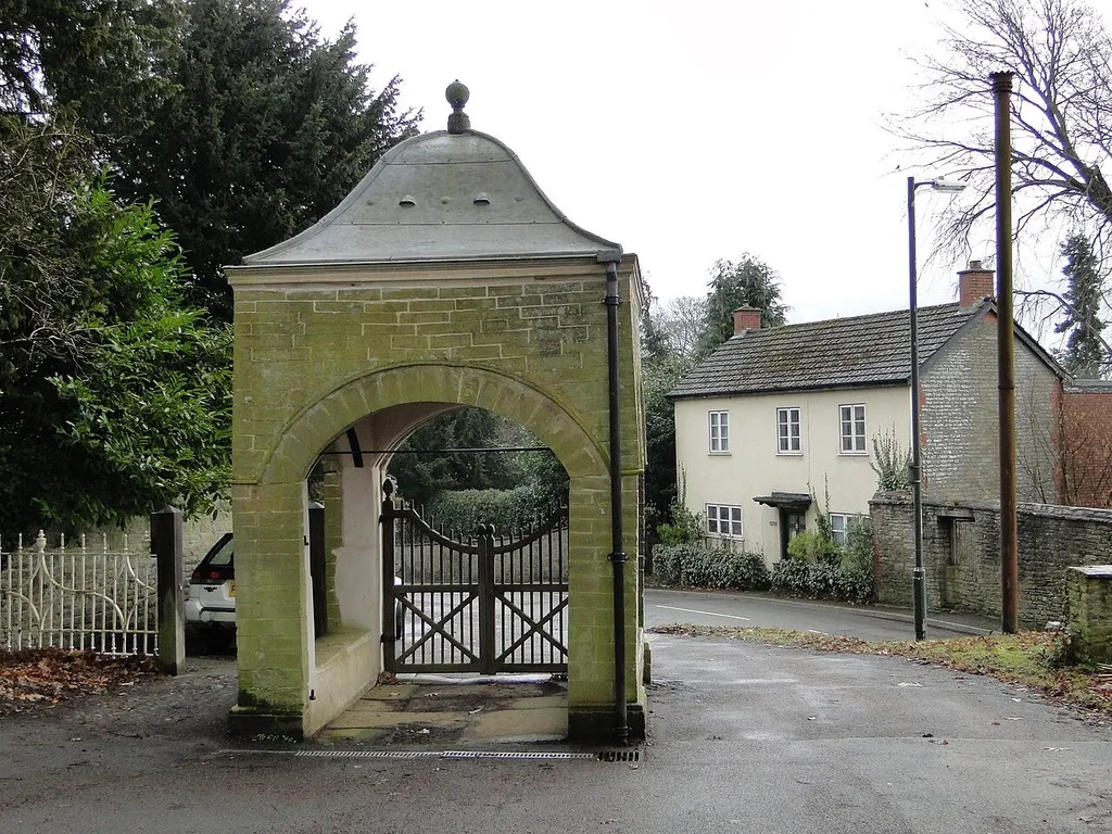 Lychgate of St Mary's parish church, Kington, Herefordshire