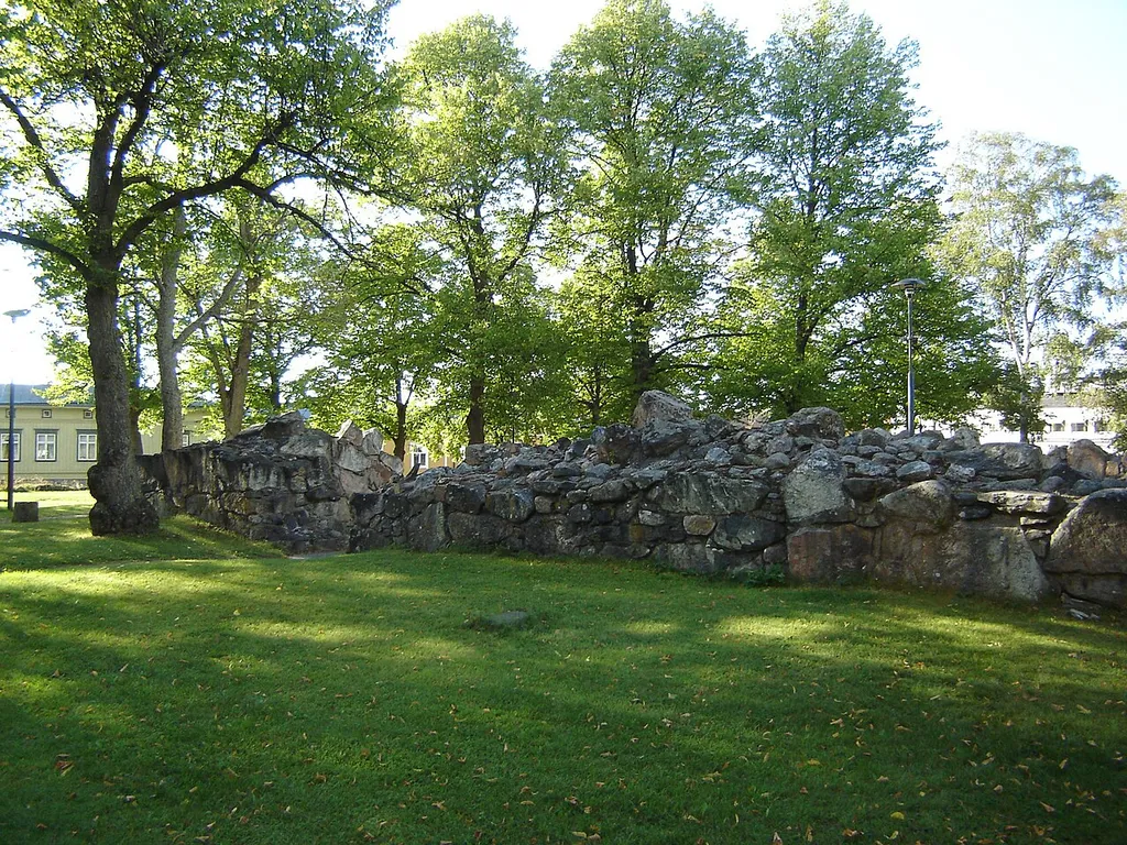 Ruins of the Holy Trinity Church of Rauma, Finland (destroyed by a fire in 1640)