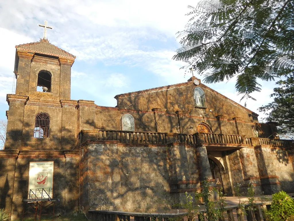 1607 Our Lady Of The Pillar Parish Church[1][2]Coordinates: 14°40'43"N 120°15'57"E Parish Priest, Fr. Gerardo "Gerry" Jorge,[3]Parish of Our Lady of the PillarAddress: Morong 2108 Bataan, Philippines Pop.: 19,161Cath.: 16,664 Titular: Our Lady of the Pillar, February 2Parish Priest: Father Fernando Loreto[4][5]Vicariate of Our Lady of the Pillar[6]V. The Vicariate of Mary, Mother of the Church[7]Roman Catholic Diocese of Balanga, Titular: Our Lady of the Pillar, Feb. 2 Former Parish Priests: Rev. Fr. Carmelino E. Alvendia, Father Fernando Loreto. Morong Parish Church was founded in 1607 under the Recolletts, when it became independent of Mariveles Parish. The Church was solemnly blessed on October 12, 2009. Morong, Bataan[8][9][10]