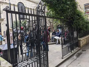 Gateway to Yard of Church of St Peter