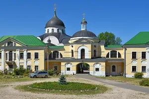 Gate Church of the Nativity monastery in Tver