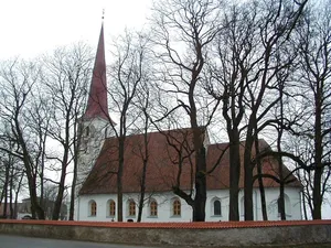 Nurmes Lutheran church in Lauciene