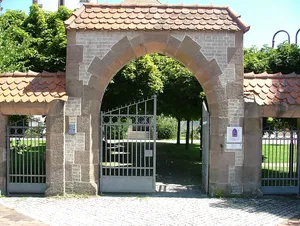 boundary gates of Auferstehungskirche