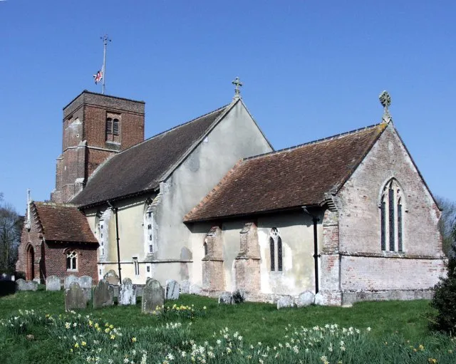 All Saints' parish church, Ashbocking, Suffolk, seen from the southeast