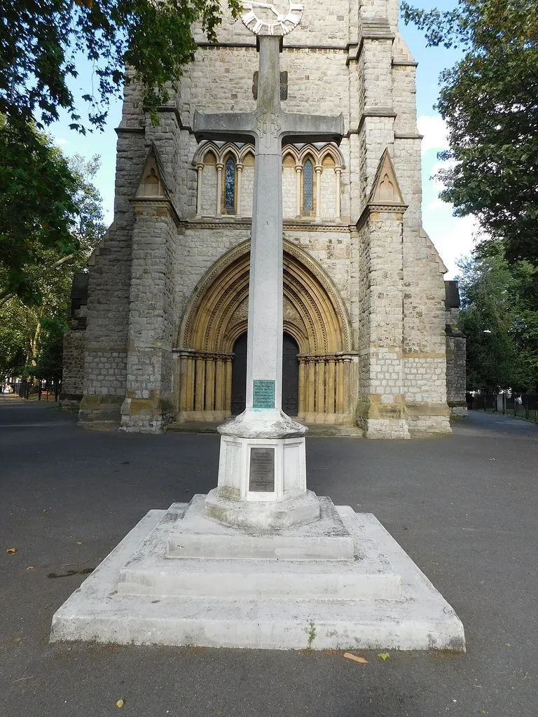War memorial at St John of Jerusalem Church .mw-parser-output .messagebox{margin:4px 0;width:auto;border-collapse:collapse;border:2px solid var(--border-color-progressive,#6485d1);background-color:var(--background-color-neutral-subtle,#fbfcff);color:var(--color-base,#202122);box-sizing:border-box;border-inline-start-width:8px}.mw-parser-output .messagebox.mbox-small{font-size:88%;line-height:1.25em}.mw-parser-output .mbox-warning,.mw-parser-output .mbox-speedy{border:2px solid var(--border-color-error,#b22222);background:var(--background-color-error-subtle,#ffdbdb);border-inline-start-width:8px}.mw-parser-output .mbox-serious,.mw-parser-output .mbox-delete,.mw-parser-output .mbox-stop{border:2px solid var(--border-color-error,#b22222);border-inline-start-width:8px}.mw-parser-output .mbox-issue,.mw-parser-output .mbox-content{border:2px solid #f28500;background:var(--background-color-warning-subtle,#ffe);border-inline-start-width:8px}.mw-parser-output .mbox-query,.mw-parser-output .mbox-style{border:2px solid #f4c430;background:var(--background-color-warning-subtle,#ffe);border-inline-start-width:8px}.mw-parser-output .mbox-shit{border:2px solid #960;border-inline-start-width:8px}.mw-parser-output .mbox-license{border:2px solid #88a;border-inline-start-width:initial}.mw-parser-output .mbox-legal{border:2px solid var(--border-color-notice,#666);background:var(--background-color-base,#fff);border-inline-start-width:8px}.mw-parser-output .mbox-honor{border:2px solid #ca3;background:var(--background-color-warning-subtle,#fcf4db);border-inline-start-width:8px}.mw-parser-output .mbox-growth{border:2px solid #8d4;background:var(--background-color-success-subtle,#d5fdf4);border-inline-start-width:8px}.mw-parser-output .mbox-move{border:2px solid #93c;border-inline-start-width:8px}.mw-parser-output .mbox-protection,.mw-parser-output .mbox-message{border:2px solid var(--border-color-base,#aaa);border-inline-start-width:8px}.mw-parser-output .messagebox .mbox-text{border:none;p
