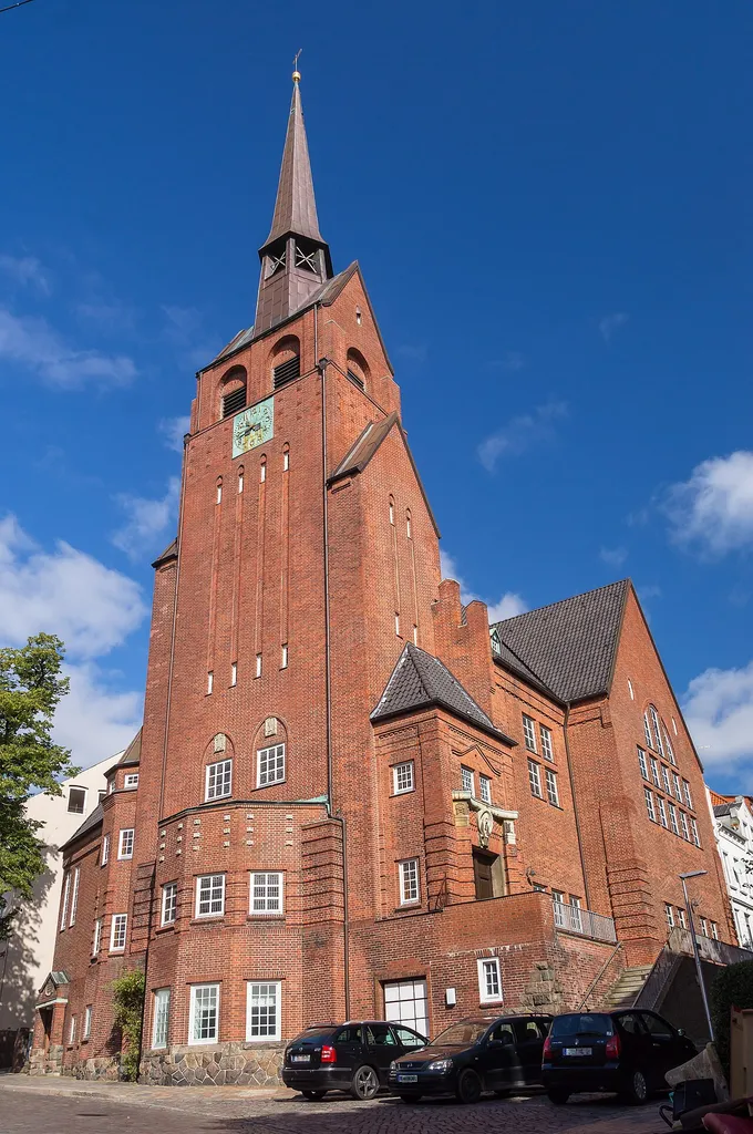 Flensburg-Nordstadt; Bauer Landstrasse 10; Kirche St. Petri; Denkmal-Nr. 7