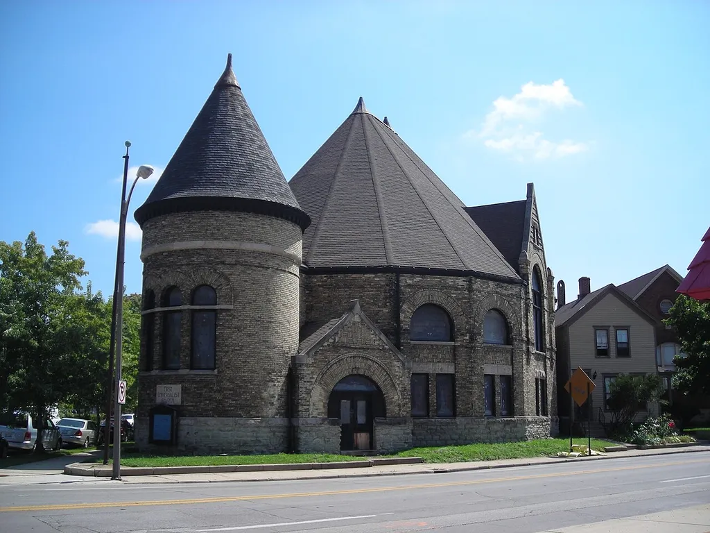 First Universalist Church. Elgin, Kane County, Illinois. National Register of Historic Places.