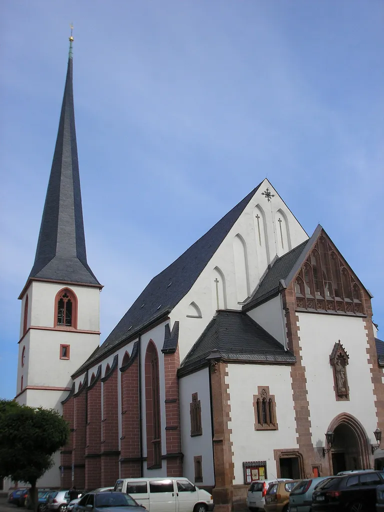 Die Stadtkirche in Crimmitschau (Sachsen).