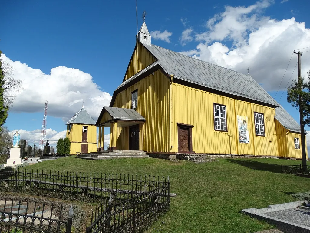 Catholic church, Lesčiai, Raseiniai district, Lithuania