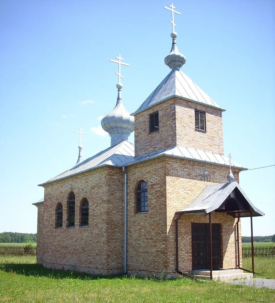 Janówka (powiat włodawski). Cerkiew wzniesiona w latach 1997‒2001.