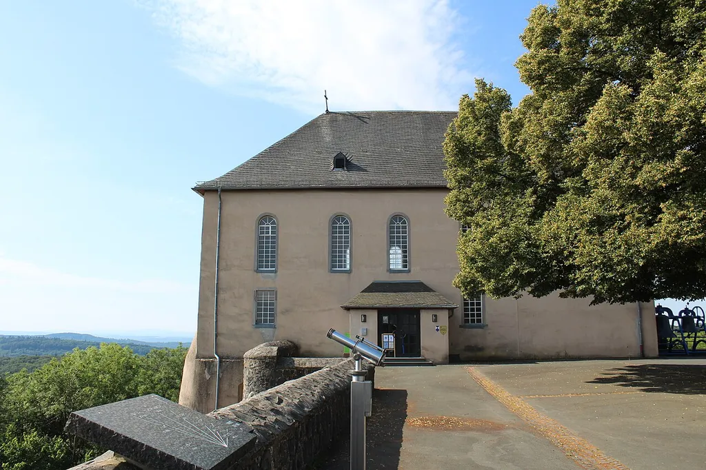 Ev. Kirche Burg Greifenstein, Lahn-Dill-Kreis, Hessen, Deutschland