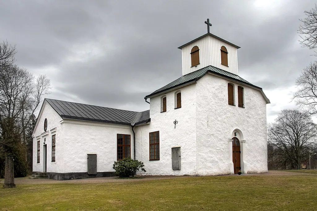 Vankiva church in Hässleholm municipality, Sweden.