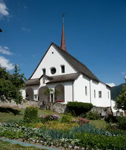 St. Mary church with cemetery chapel