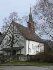 Reformed Church with Rectory and church enclosure
