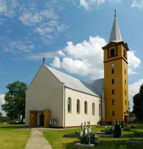Saint John of Nepomuk church in Zielenice