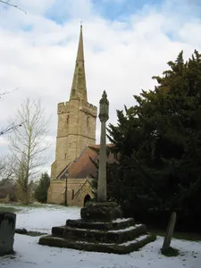 Churchyard Cross About 25 Yards South Of Thee Church Of The Holy Trinity