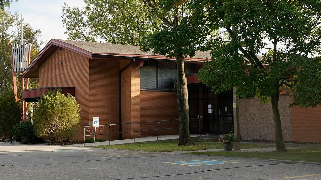 Our Lady Of Victory Roman Catholic Church in Chatham, Ontario.