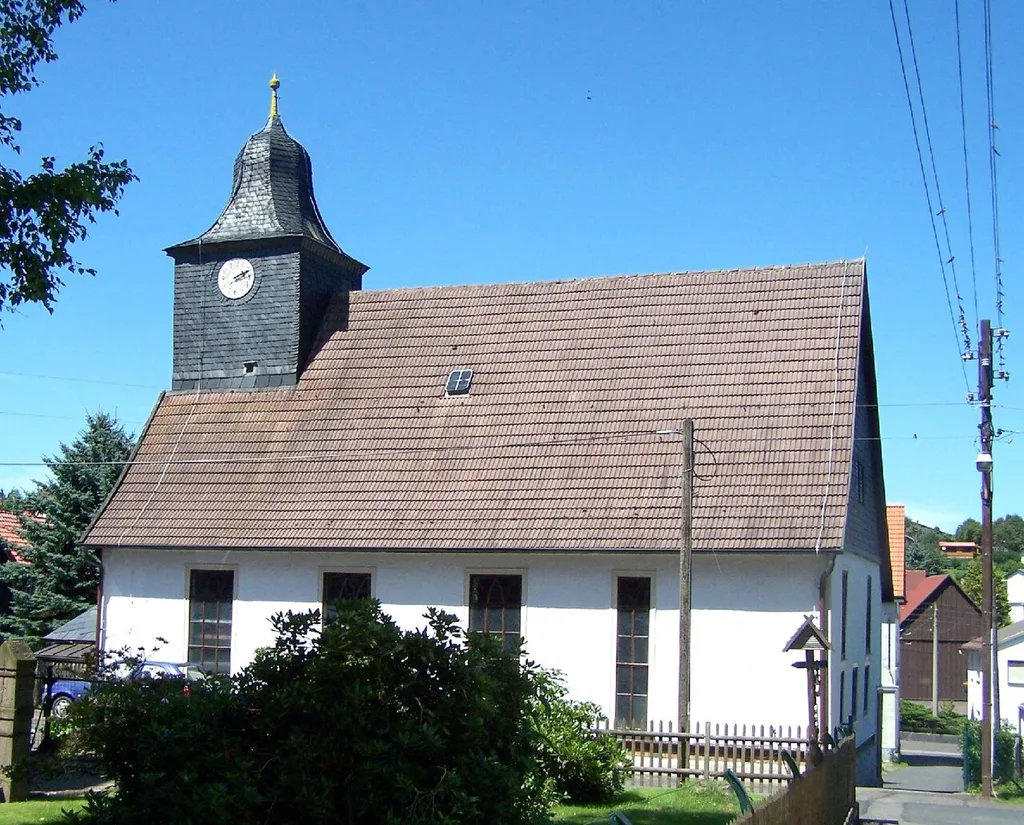 The church Jakobuskirche in Fischbach (Emsetal).