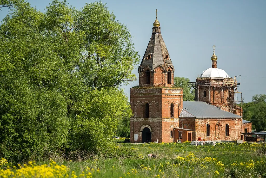 Церковь Благовещения Пресвятой Богородицы: улица Луговая, Русские Казыли, Пестречинский район, Татарстан