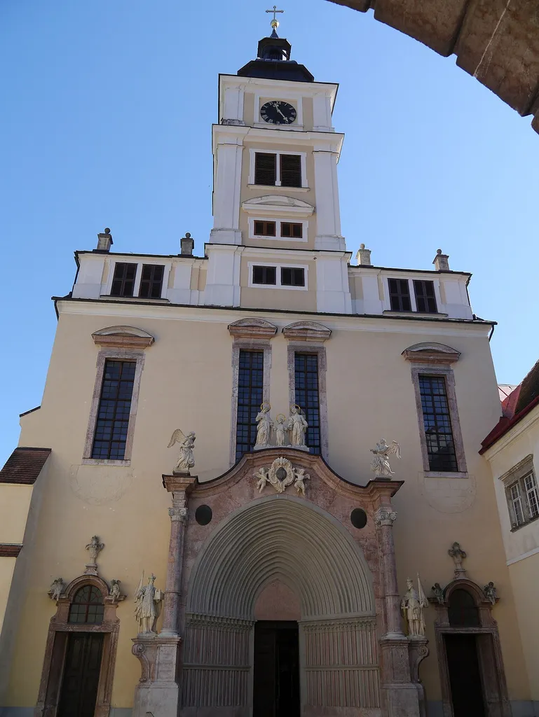 Facade of Lilienfeld Monastery Church, Lilienfeld