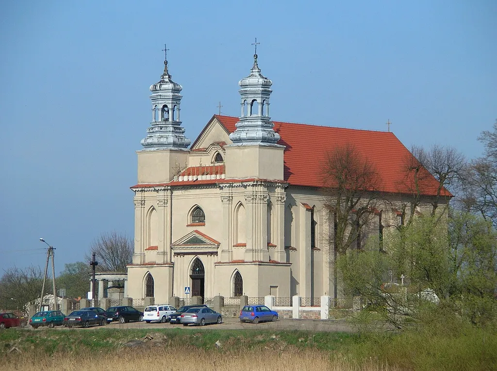 St. Dorota's church in Rogowo, 1828