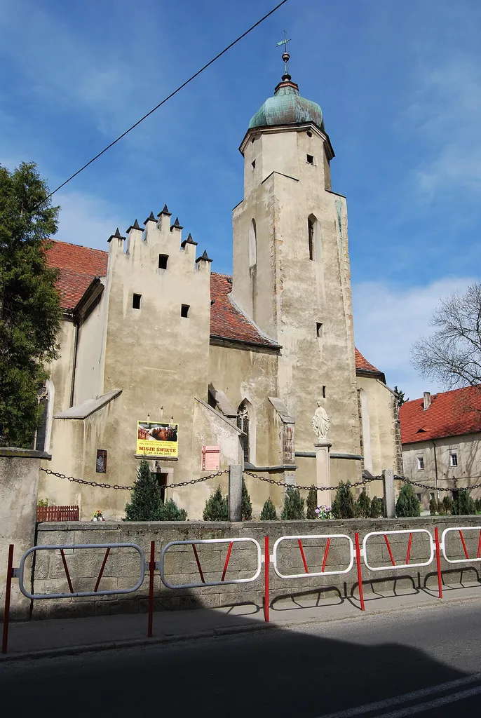 kościół par. p.w. Wniebowzięcia NMP, k. XIV - XVI, XIX Świerzawa, pow. złotoryjski