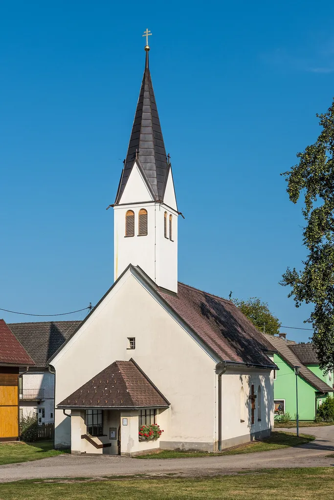 Subsidiary church Saints John and Paul in Gablern, market town Eberndorf, district Völkermarkt, Carinthia, Austria, EU