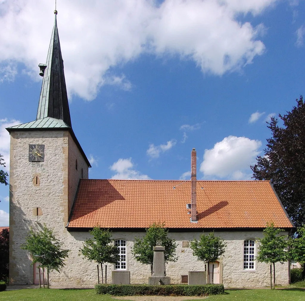 The church in Bettmar near Vechelde in Lower Saxony, Germany
