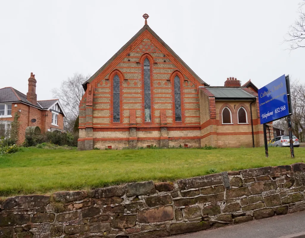 Photograph of the Church of St Thomas Aquinas and St Stephen Harding, Market Drayton, Shropshire, England