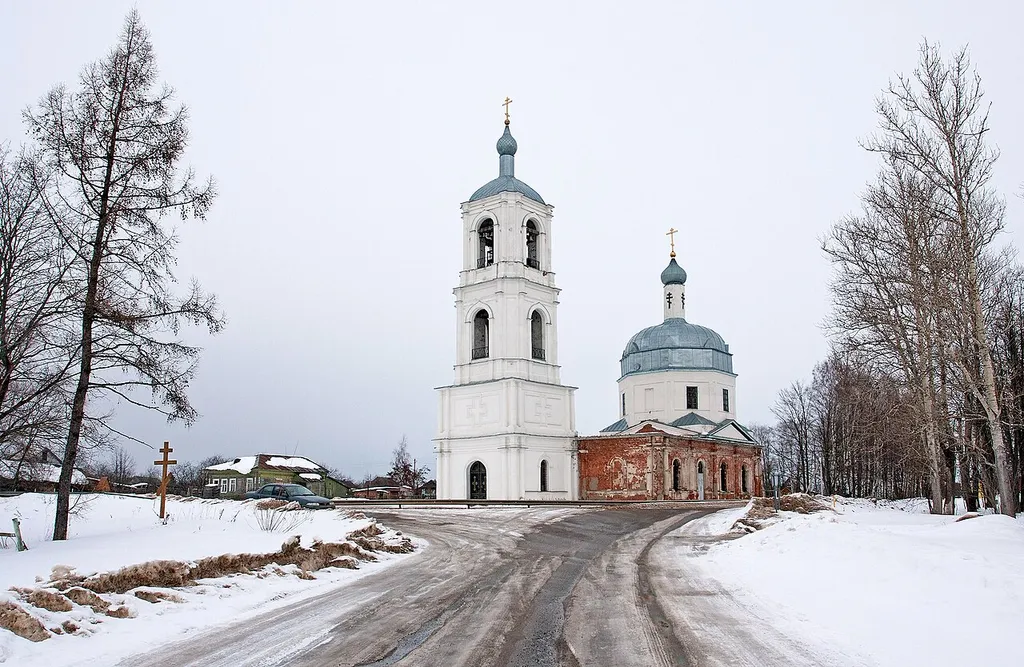 Church of the Intercession in Kulikovo / Moscow Region, Russia