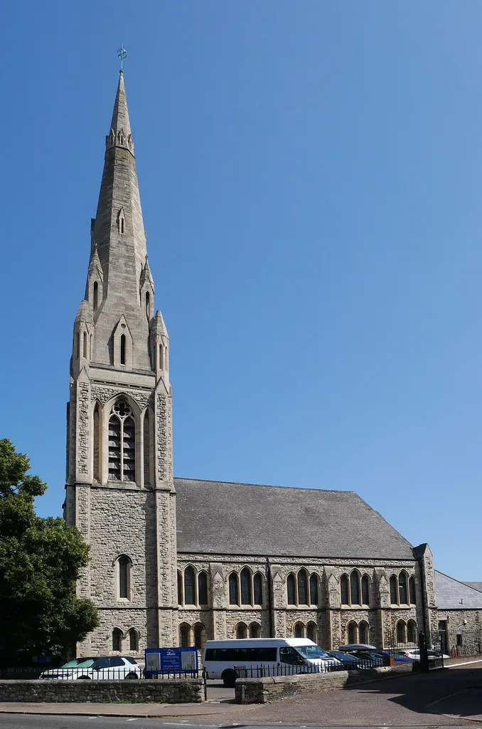 The south face of the Grade II listed Church of Saint Andrew in Brockley, London Borough of Lewisham.