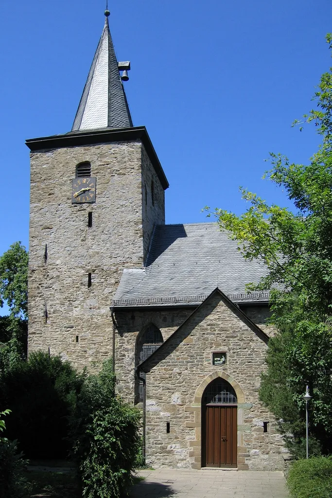 Stephanuskirche in Hemer-Deilinghofen (Germany) This image shows a heritage building in Germany, located in the North Rhine-Westphalian city Hemer (no. 4).
