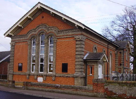 Bramford Methodist Church Opened as a Methodist Chapel in 1873, this imposing red and yellow brick structure dominates the northern end of The Street which runs through the centre of the village. Every Sunday sees a devoted group of worshippers meeting at the church, but a wide variety of activities ensure that the building is used as much as possible.