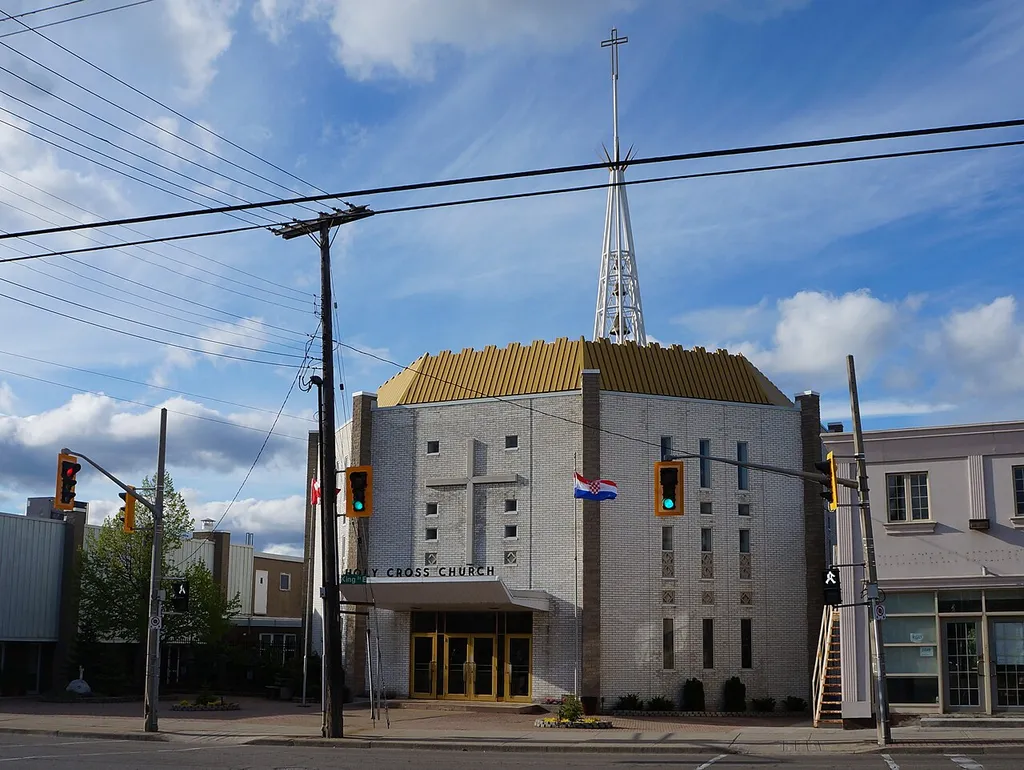 Holy Cross Church in Hamilton, Ontario
