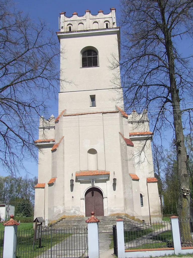 catholic church in Bialowieza, Poland; kościół katolicki w Białowieży, Polska
