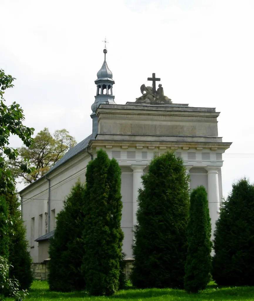 Church in Krzyżanowice Dolne, Poland