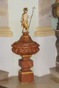 Baptismal font of St. Augustinus (Stopfenheim)